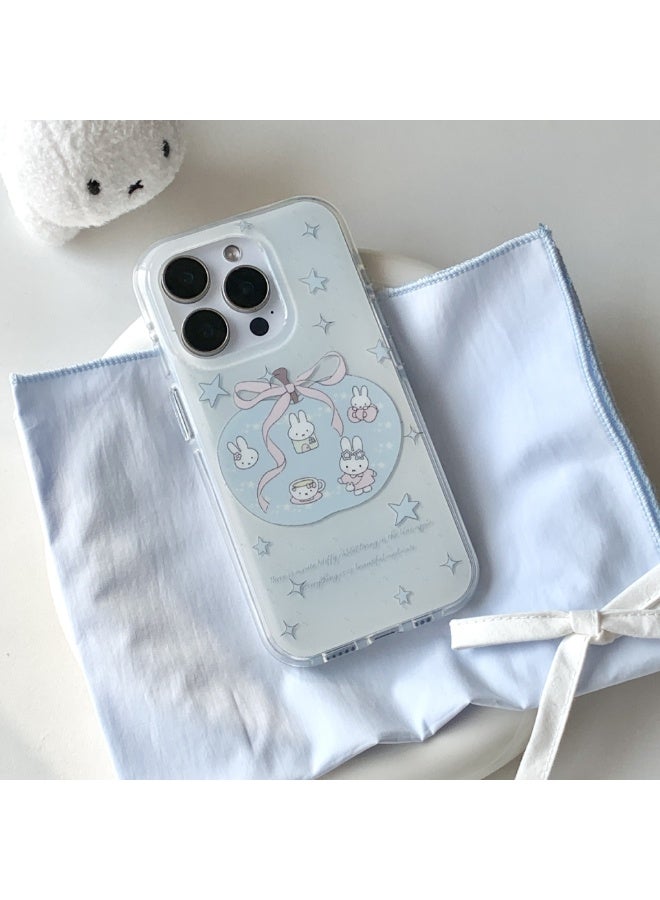 NIBEMINENT Milk Blue Mimi Protective TPU Case Cover For iPhone 17 Air