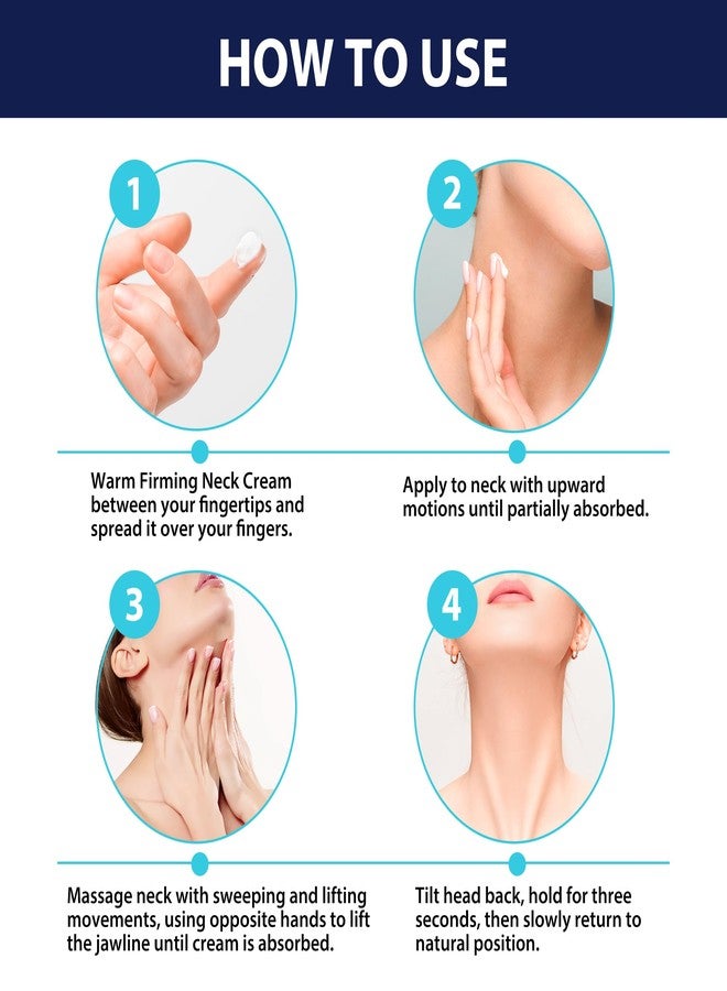 HSBCC Neck Cream for Tightening and Firming: Acetyl Hexapeptide-8 Retinol Shea Butter Niacinamide - Smoothes Wrinkles Skin Tighten and Lift Neck Cream (60ml) - Image 4