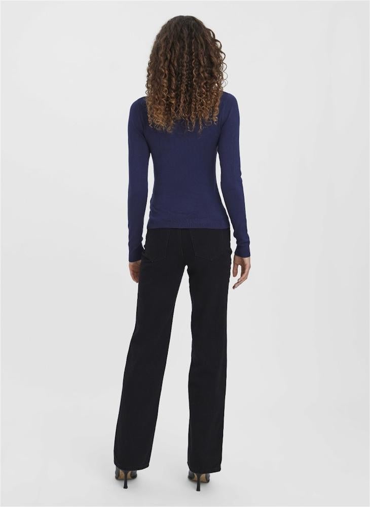 VERO MODA Turtle Neck Long Sleeve Sweater - Image 2