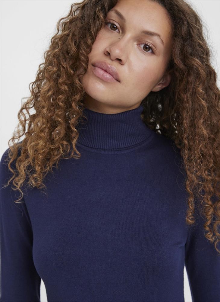 VERO MODA Turtle Neck Long Sleeve Sweater - Image 3