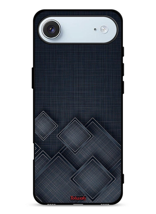 Tolwak Apple iPhone Air Protective Case Cover Squares Pattern On Cloth - Image 1