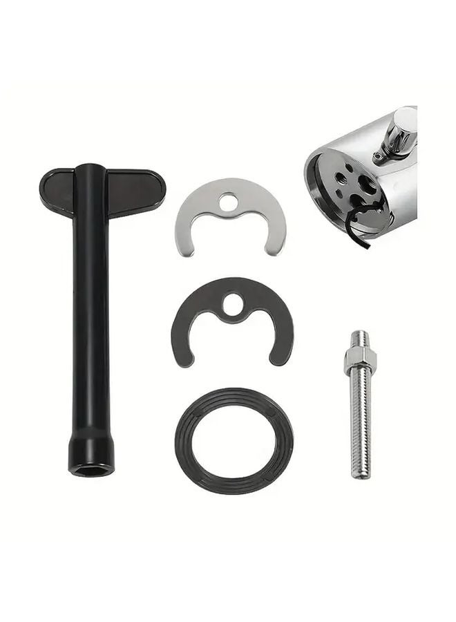 5pcs Monobloc Tap Fixing Kit Basin Sink Washer Repair Nut Bathroom Mixer Fitting - Image 2