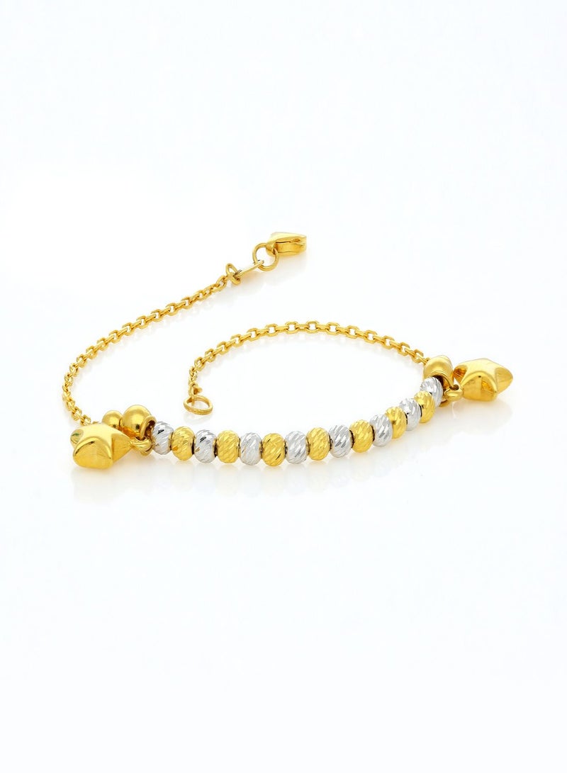 Malabar Gold and Diamonds 22 KT 916 Purity Gold Bracelet LABR260T7  - Image 3