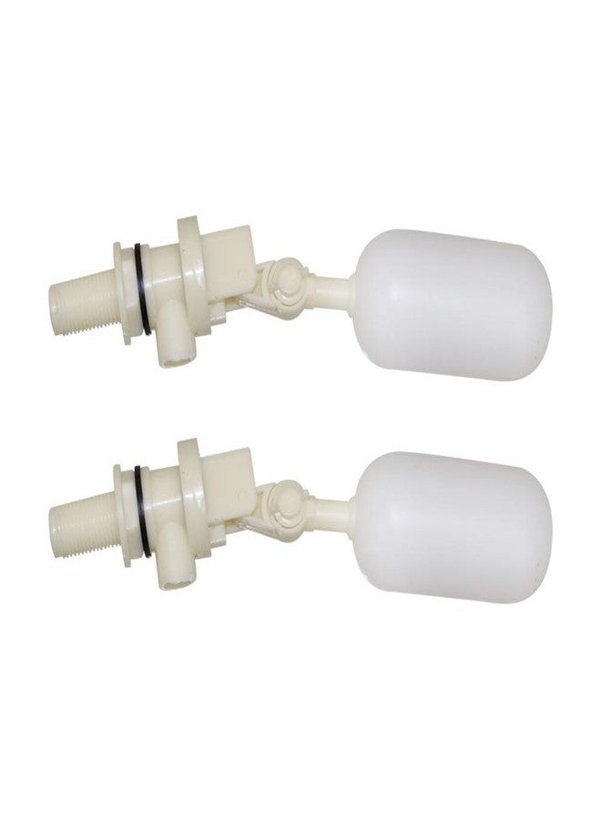Abustle pig 1/2 Inch Float Ball Valve,Water Float Valve for Automatic Livestock Waterer Bowl, Horse Goat Dog Water Trough,Pool, Aquariums(2 pack) - Image 1