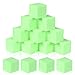 COZYTRAUM 24Pack 5 Inch Foam Cubes Soft Play Pit Fillers for Indoor Games Trampoline Rock Climbing Mats Light Green - Image 2