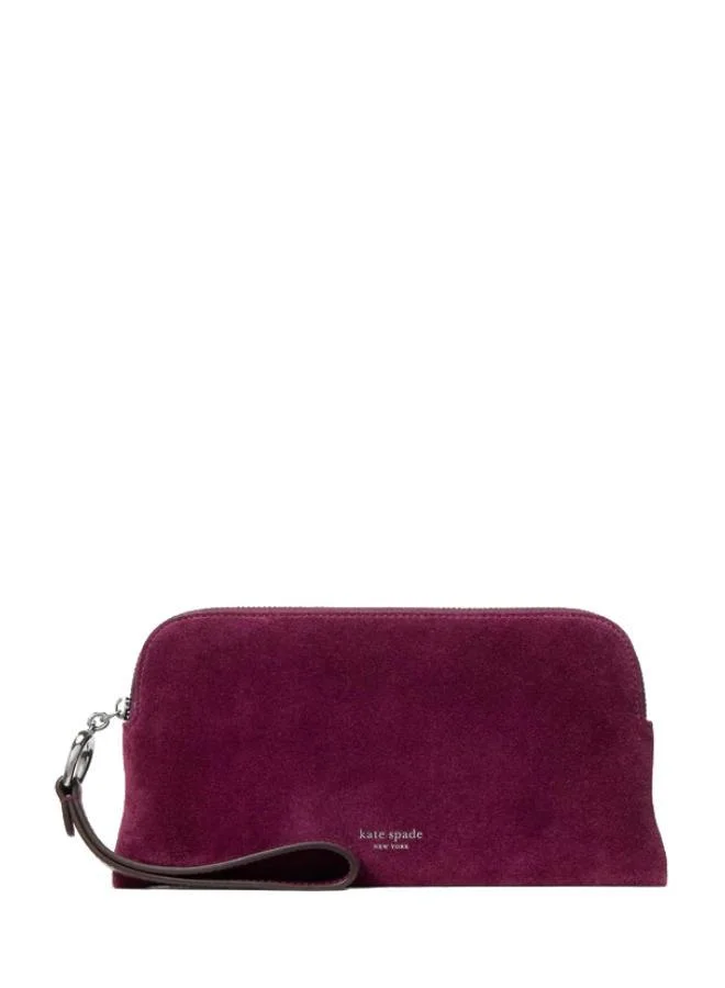 Kate Spade Halo Suede Wristlet