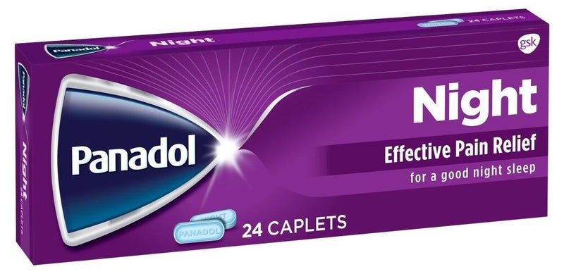 Panadol Night Tablets 24’s (Night-Time Pain Relief & Restful Sleep)