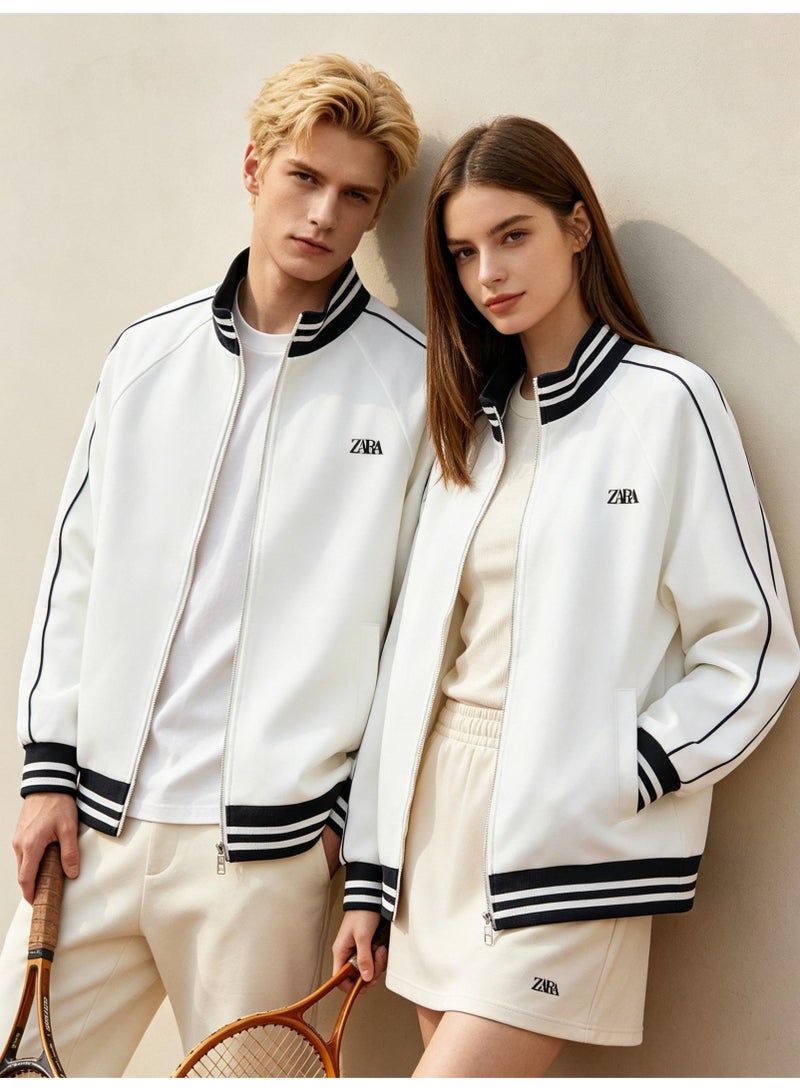 زارا ZARA men's and women's baseball uniform jackets - Image 1
