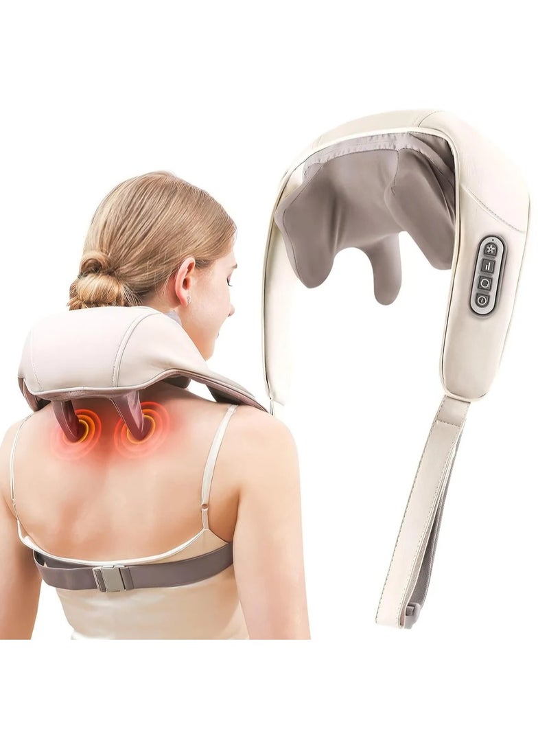 DubaiGallery Best Neck Massager for Pain Relief Deep Tissue, Massagers for Neck and Shoulder with Heat, Simulate Human Hand Grasping and Kneading, Better Electric Back Massagers for Men Women - Image 2