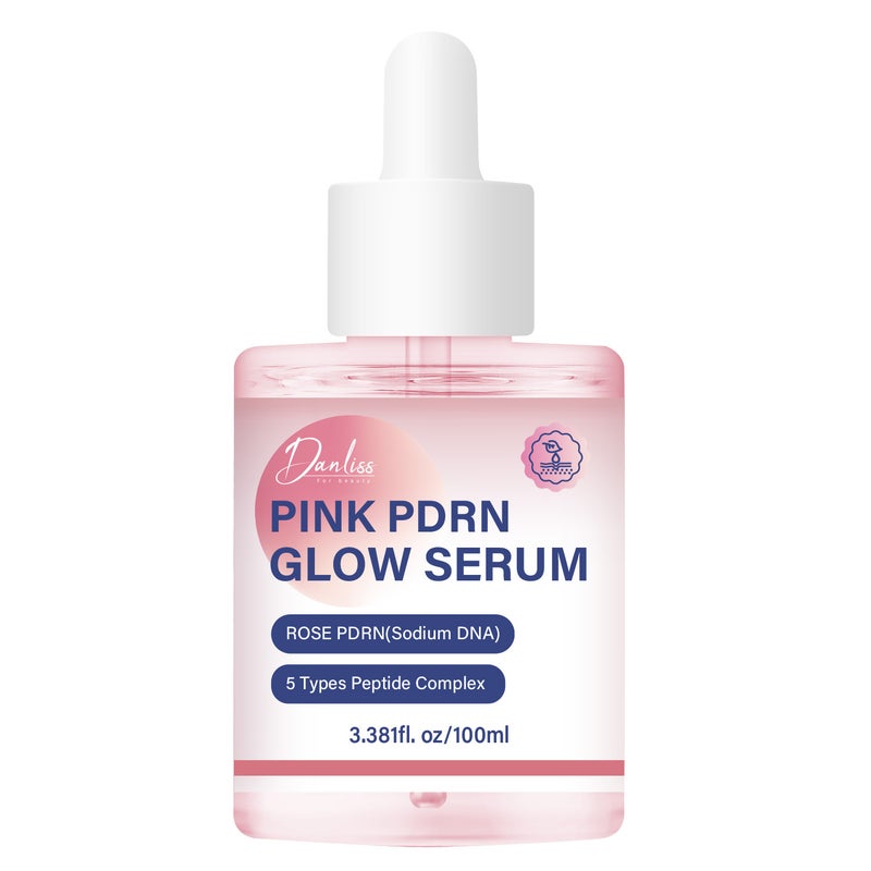 Danliss Pink PDRN Glow Serum with Rose, PDRN & 5 Peptides -    100ml - Image 5