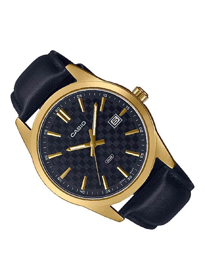 CASIO Leather Analog Watch MTP-VD03GL-1AUDF - Image 3
