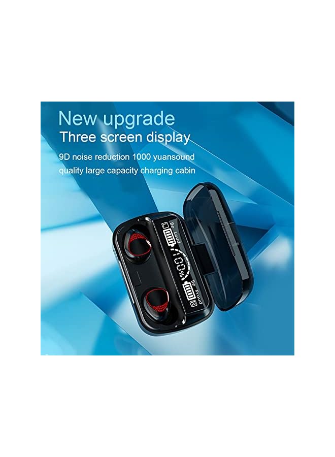 erorex Wireless Earbuds Bluetooth Headphones In Ear Hi Fi Stereo Ipx7 Waterproof Earbuds Monaural Binaural Calls Single Twin Modes Usb C 20 Hours Playtime  - Image 3