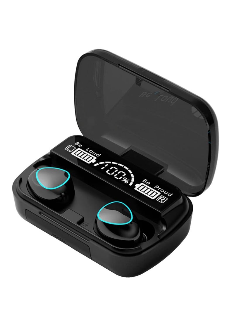 erorex Wireless Earbuds Bluetooth Headphones In Ear Hi Fi Stereo Ipx7 Waterproof Earbuds Monaural Binaural Calls Single Twin Modes Usb C 20 Hours Playtime  - Image 1