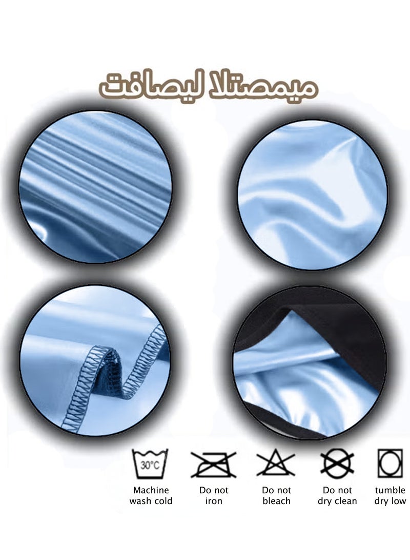 جورفنت بدلة ساونا رياضية نسائية - طقم من قطعتين (جاكيت + بنطلون) - نسيج فاخر لتحسين التعرق وتشكيل الجسم - Image 5