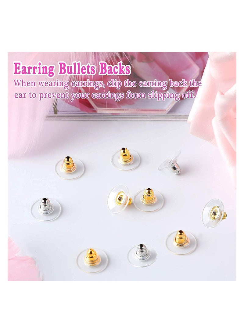 SOLARAE Adjustable Hypoallergenic Earring Lifters - Secure Replacement Backs for Droopy Ears, Perfect for Heavy Earrings, Provides Comfort and Support. - Image 5