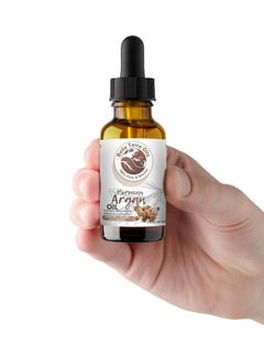 Bella Terra Oils Moroccan Argan Oil. 2Oz. 100% Pure. Coldpressed. Unrefined. Organic. Single Ingredient. Noncomegodenic. Rich In Vitamin E. Natural Moisturizer. For Hair Skin Beard Stretch Marks  - Image 5