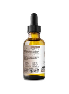 Bella Terra Oils Moroccan Argan Oil. 2Oz. 100% Pure. Coldpressed. Unrefined. Organic. Single Ingredient. Noncomegodenic. Rich In Vitamin E. Natural Moisturizer. For Hair Skin Beard Stretch Marks  - Image 3