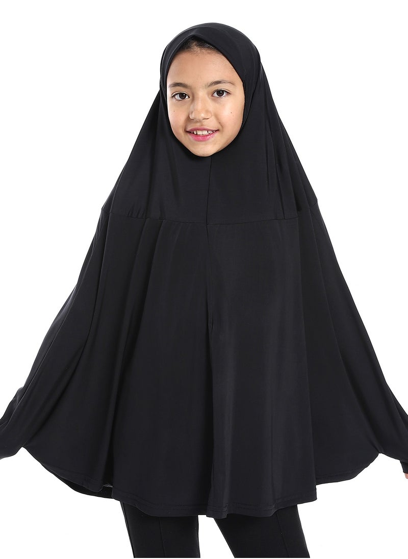 Caesar - Plain Prayer Veil For Girls With Long Sleeves - Image 1