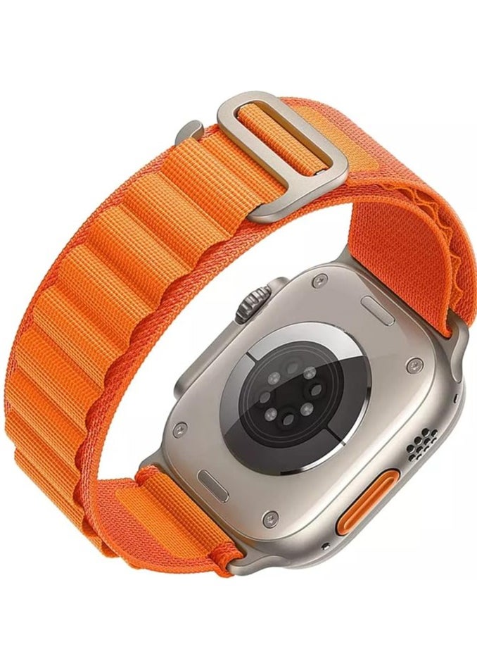 Generic - Nylon Fabric Band Wrist Strap For Apple Ultra Watch 42mm 44mm 45mm 49mm - Image 1