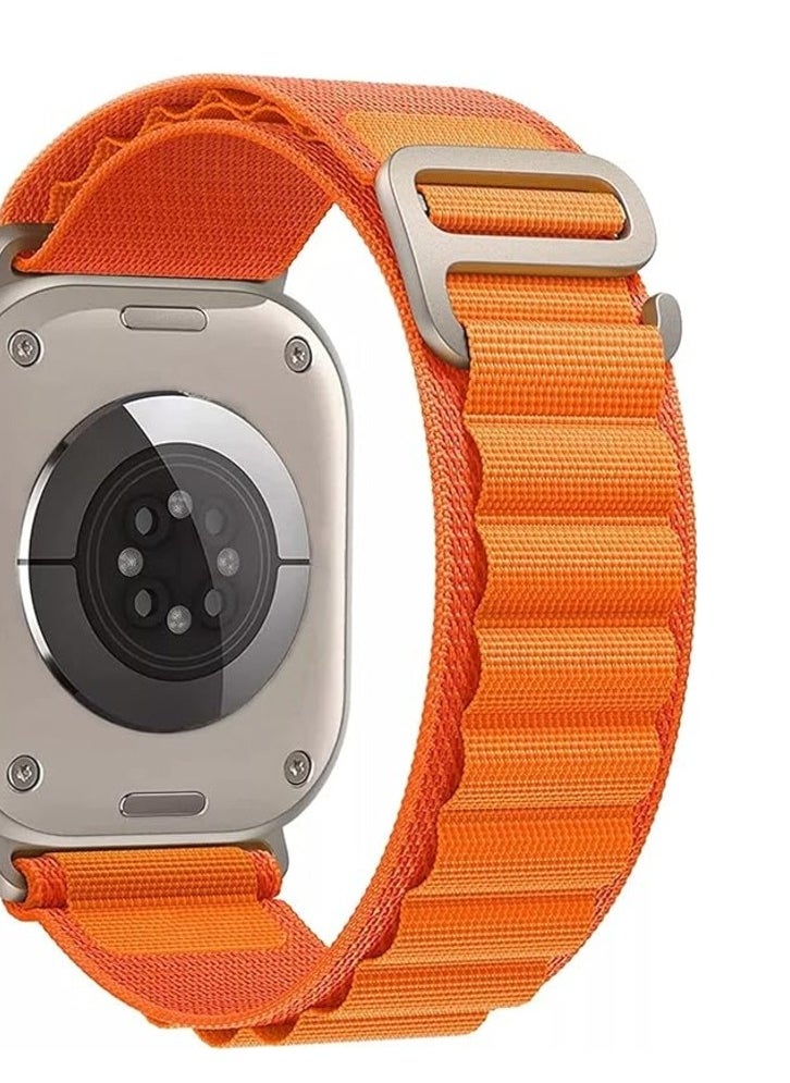 Generic - Nylon Fabric Band Wrist Strap For Apple Ultra Watch 42mm 44mm 45mm 49mm - Image 1