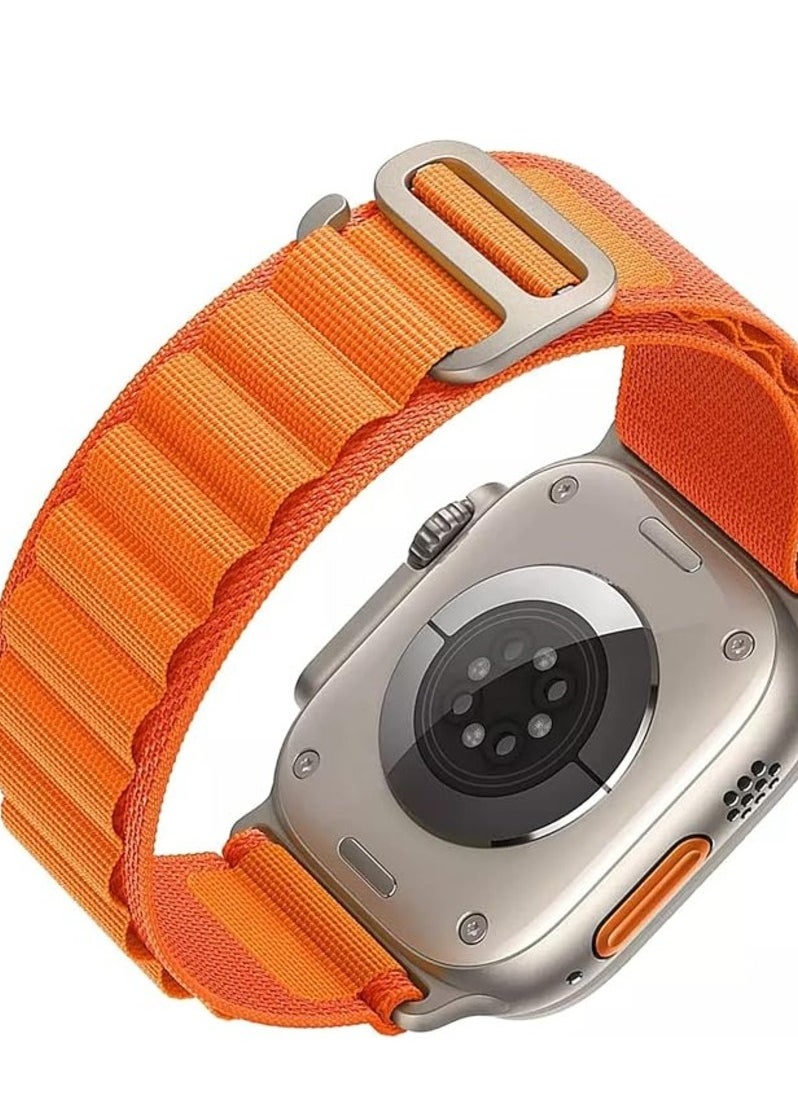 Generic - Nylon Fabric Band Wrist Strap For Apple Ultra Watch 42mm 44mm 45mm 49mm - Image 1