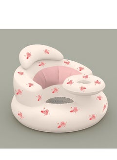 Daytoyz Baby Inflatable Seat for Babies 3-36 Months, Built-in Air Pump, Baby Support Seat Summer Toddler Chair for Sitting Up, Baby Shower Chair Floor Seater, Infant Back Support Sofa  - Image 2