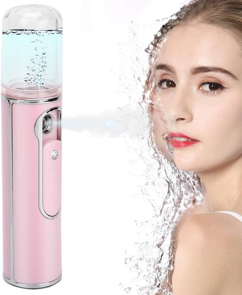 Flexible use switching Nano Face Mist Sprayer USB Rechargeable Moisturizing Hydrating Face Humidifier Pink Portable Skin Care Beauty Tool for Women Men Travel Home Use ABS Material 250mAh Battery Flat working surface Global standard processed material Economical varied design options Multiple sizes Long lifespan Multi warehouse process Cost saving design picks Global flexible assemble picks Light & heavy use compatible Daily wear upgraded resistant material All user affordable trusted quality Confirmed available stock Licensed warehouse stored goods Local supply chain stock Fault optimized construction Trusted all-purpose quality Defect free upgraded substance Intercity storage hub All-round applied quality Systematic nationwide ship Solid anti-deform Practical experience crafted Connectable modular Popular practical build - Image 2