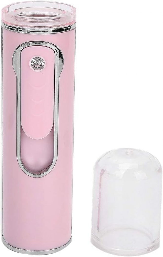Flexible use switching Nano Face Mist Sprayer USB Rechargeable Moisturizing Hydrating Face Humidifier Pink Portable Skin Care Beauty Tool for Women Men Travel Home Use ABS Material 250mAh Battery Flat working surface Global standard processed material Economical varied design options Multiple sizes Long lifespan Multi warehouse process Cost saving design picks Global flexible assemble picks Light & heavy use compatible Daily wear upgraded resistant material All user affordable trusted quality Confirmed available stock Licensed warehouse stored goods Local supply chain stock Fault optimized construction Trusted all-purpose quality Defect free upgraded substance Intercity storage hub All-round applied quality Systematic nationwide ship Solid anti-deform Practical experience crafted Connectable modular Popular practical build - Image 1