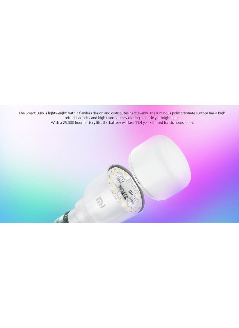 Xiaomi - Xiaomi Mi LED Smart Bulb Essential (White and Color) Paint your home with color 16 million colors丨Adjustable brightness and color temperature丨Smart control - Image 1