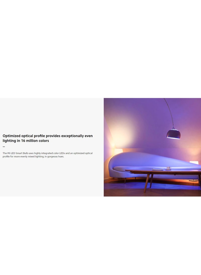 Xiaomi - Xiaomi Mi LED Smart Bulb Essential (White and Color) Paint your home with color 16 million colors丨Adjustable brightness and color temperature丨Smart control - Image 1