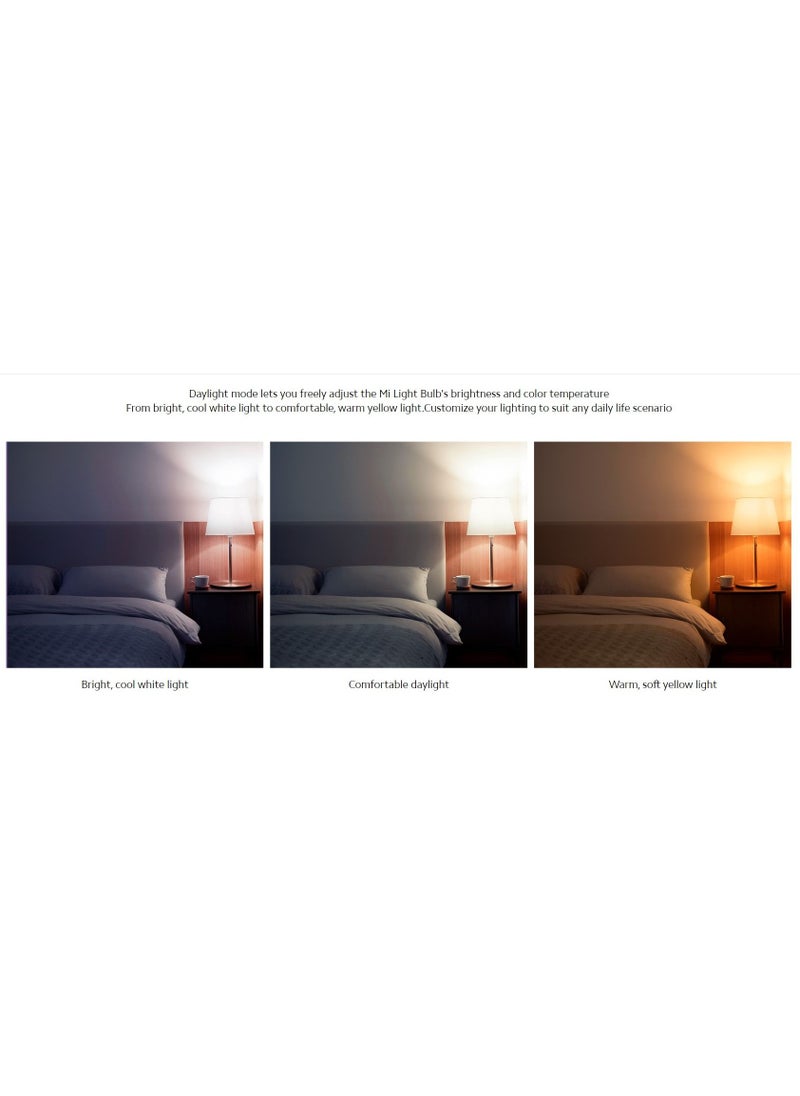 Xiaomi - Xiaomi Mi LED Smart Bulb Essential (White and Color) Paint your home with color 16 million colors丨Adjustable brightness and color temperature丨Smart control - Image 1