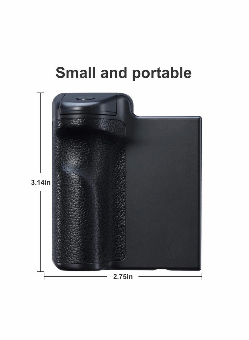 SYOSI Phone Mount with Remote Cell Phone Tripod Adapter Grip Holder with Detachable Wireless Shutter for iPhone Video Photo Shooting Suitable for travel Outdoor Shooting - Image 4