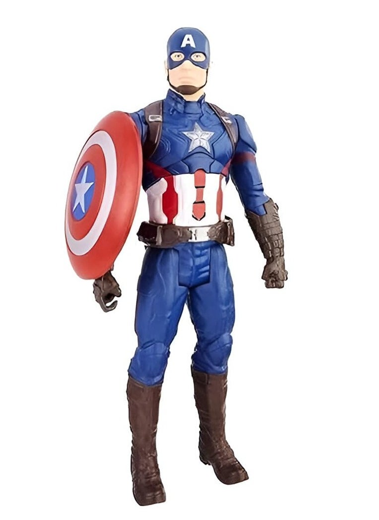 Avenger Toy Figures Set Hulk Captain-America Thanos Iron-Man Spider-Man Pack Of 5 Action Figures Set For Kids
