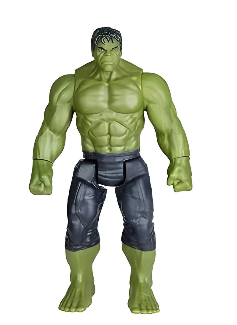 Avenger Toy Figures Set Hulk Captain-America Thanos Iron-Man Spider-Man Pack Of 5 Action Figures Set For Kids