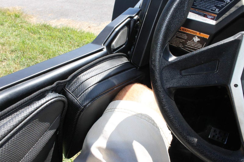 Bevel Engineering Side Door Bags, Compatible With Polaris RZR XP 1000 900XC S 900 Front Passenger And Driver Side Storage Bag with Knee Protection Pad - Image 3