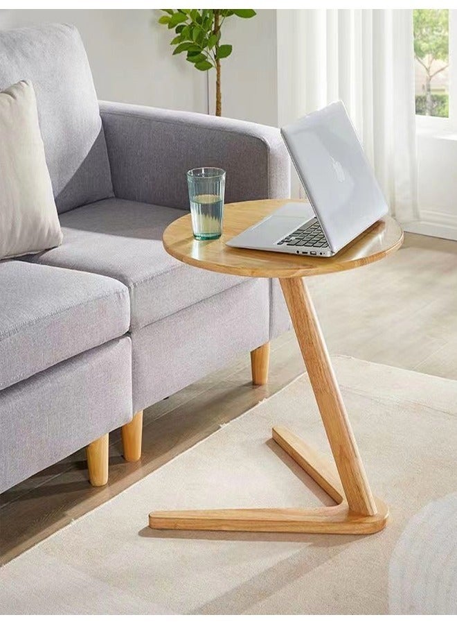 fashionhome Multipurpose Modern Design Portable Wood Coffee Table 50 x 51 cm  - Image 1