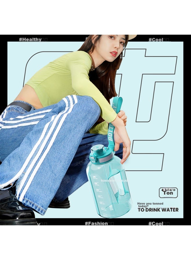 Bottled Joy Large Capacity Sports Water Bottle, Tritan Material, Portable For Students, Refrigerator Cold Water Jug - Image 5