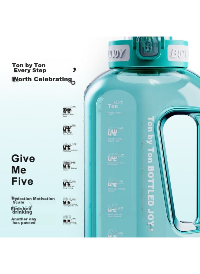 Bottled Joy Large Capacity Sports Water Bottle, Tritan Material, Portable For Students, Refrigerator Cold Water Jug - Image 4