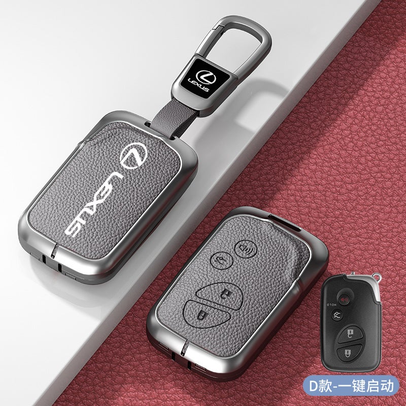 LEXUS Luxury Zinc Alloy Key Case for Lexus Models - Compatible with ES200, ES300H, RX300, RX350H, NX260, and more - Image 1
