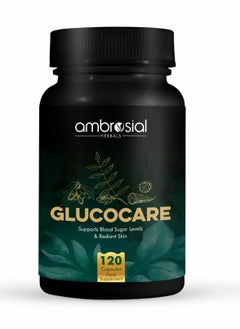 Pack Of 1 Glucocare, Bitter Melon, Neem And Black Plum 100% Natural Ingredients- 120 Capsules