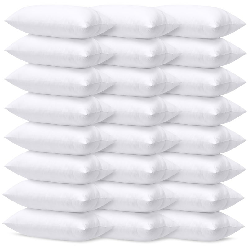 Utopia Bedding Cushion Inner Pads 30x50 cm 12 x 20 inches Cushion Stuffer Inserts Pack of 4 Hollowfibre Throw Pillows White