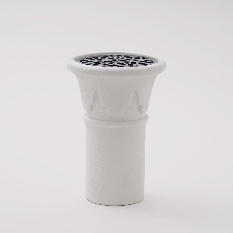 Homez Qurtuba Collection Homez Arqa Oud Burner, White, 15*15*25 cm - Image 1