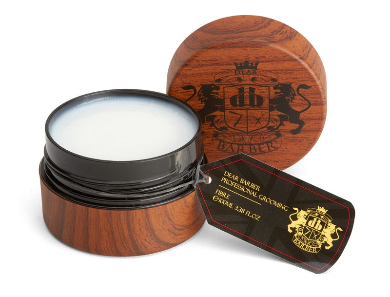 Dear Barber Mens Hair Styling Fibre Hair Paste, Strong Long Lasting Hold, Shapes and Sclupts Hair, Suitable for all Hair Types 100ml - Image 1