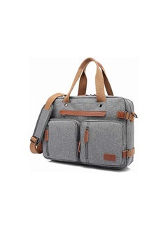 Convertible Backpack Messenger Bag Shoulder Bag Laptop Case Handbag Business Briefcase Multi-Functional Travel Rucksack Fits 15.6 Inch Laptop for Men/Women (15.6 inches, Grey) - pzsku/Z508A60F2CA0F9055E847Z/45/_/1723203815/398b47fd-63fe-43e2-b104-95dabd695e30