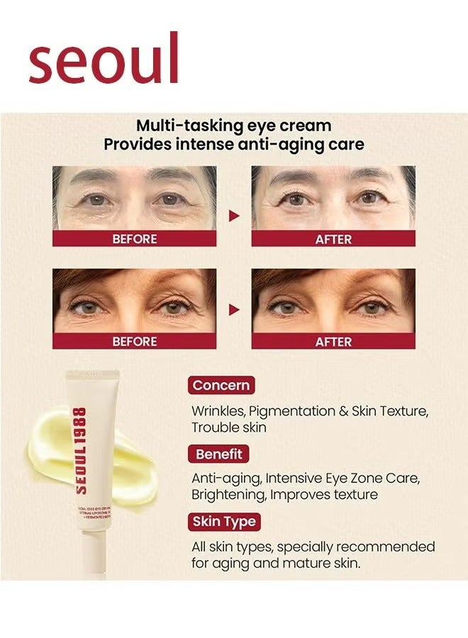 SEOUL 1988 Eye Cream : Retinal Liposome 4% + Fermented Bean - Image 3