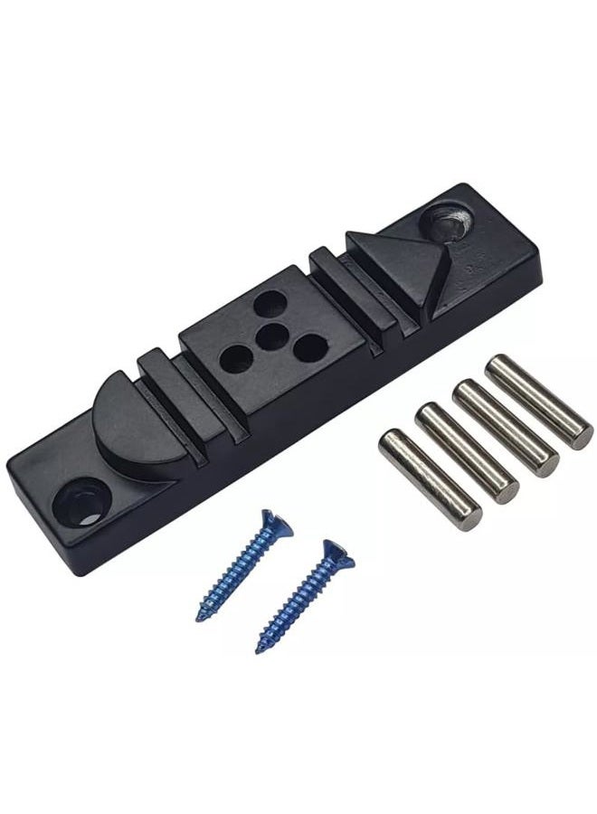 TAURISH Wire Bender Tool for Metal Shaping Adjustable Jewellery Jig Fixture with Interchangeable Pins for Precision Crafting, Wire Forming, and Jewellery Making - Image 3