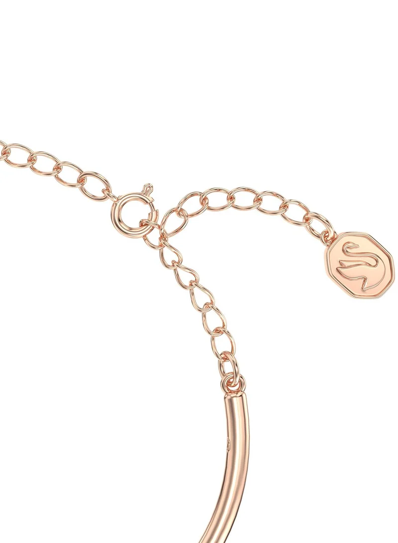 SWAROVSKI Volta Soft Bow Rose-Gold Tone Plated Bracelet