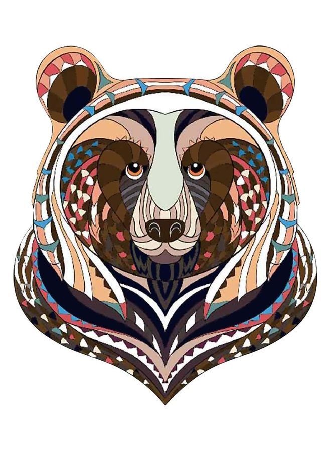 NIBEMINENT 180-Piece Animal Shape Jigsaw Puzzle 20x4x18cm - Image 1