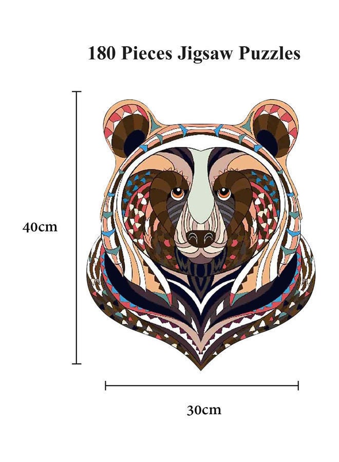 NIBEMINENT 180-Piece Animal Shape Jigsaw Puzzle 20x4x18cm - Image 5