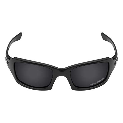 Mryok عدسات استبدال مستقطبة Mryok+ لأوكلي فايفز سكويرد OO9238 54 مم - أسود خفي - Image 3